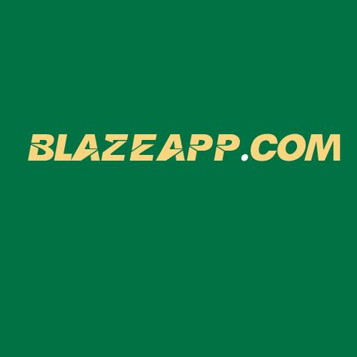 Logo da BLAZEAPP